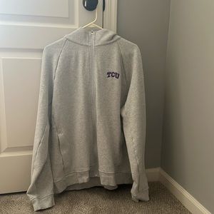 Lululemon scuba jacket with TCU embroidered on the left side!